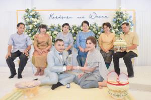 ชุดไทยเจ้าสาว ชุดไทยจักรพรรดิ์ เช่าที่แบมบี้ เวดดิ้ง ห้วยขวาง